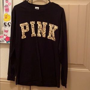 vs pink long sleeve